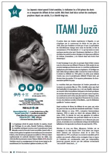 ITAMI Juzo, photo sous la propriété de 108 étoiles du Japon