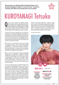 KUROYANAGI Tetsuko, © 108 étoiles du Japon