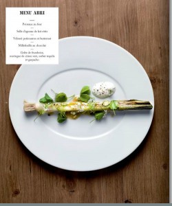 Poireaux au four - Katsuaki Okiyama