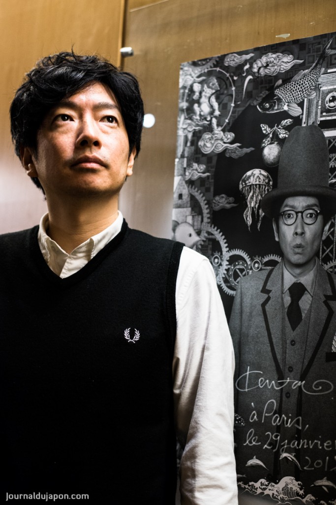 Kentarô Kobayashi et monsieur Potsunen ©Photo Pascal Voglimacci