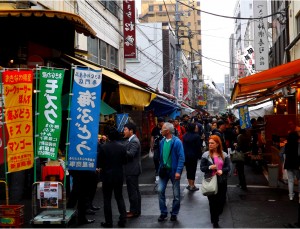 Un jour à Tokyo : Tsukiji, Oshiage, Asakusa