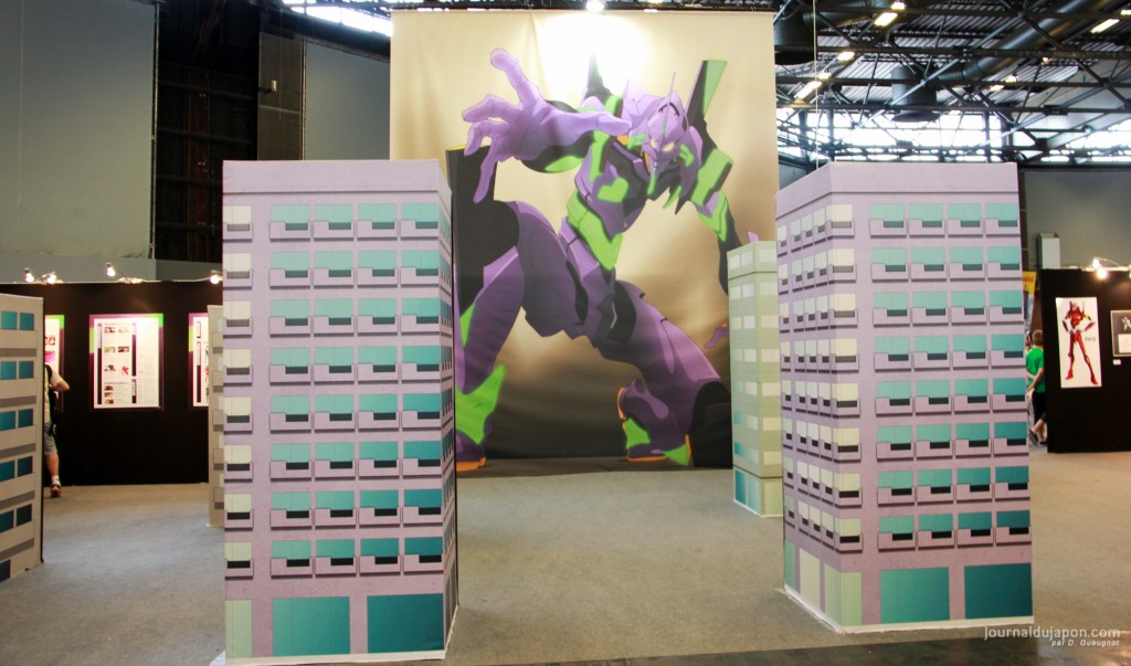 Exposition Evangelion - Photo D. Gueugnot ©journaldujapon.com - Tous droits réservés