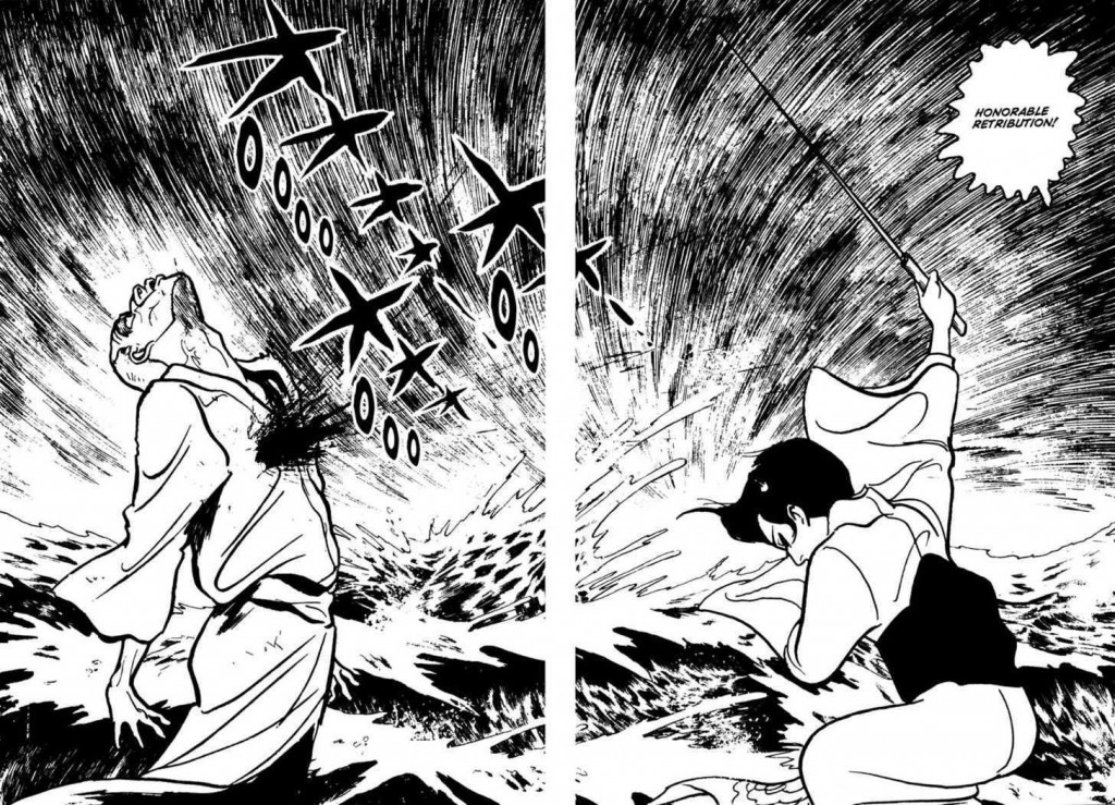 Un manga stylisé à l'extrème