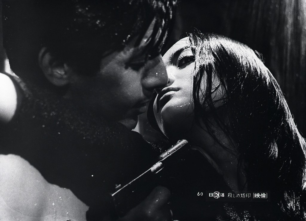 Seijun SUZUKI fait montre d'un stupéfiant sens esthétique dans ses films - ici La Marque du Tueur