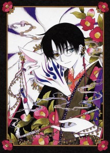 Watanuki accompagné de Mugetsu dans sa véritable forme dans xxxHOLIC Watanuki accompagné de Mugetsu dans sa véritable forme dans xxxHOLIC