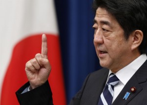 Abe Shinzo, actuel premier ministre Japonais