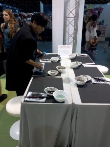 Atelier peinture avec Tsutomu Hirao à Japan Expo