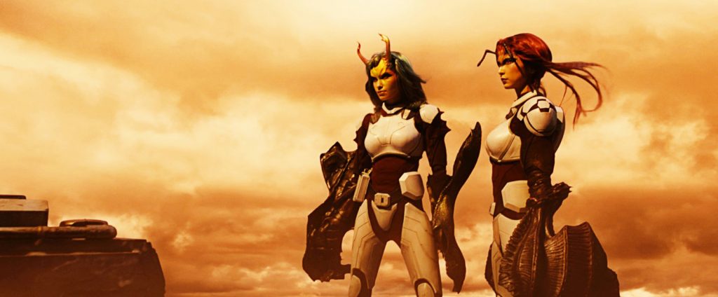 Mi-humain, mi-insecte