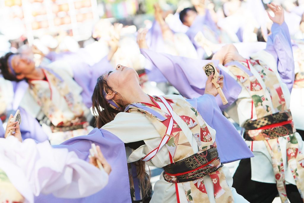 Yosakoi Performers at Kochi Yosakoi Matsuri 2008