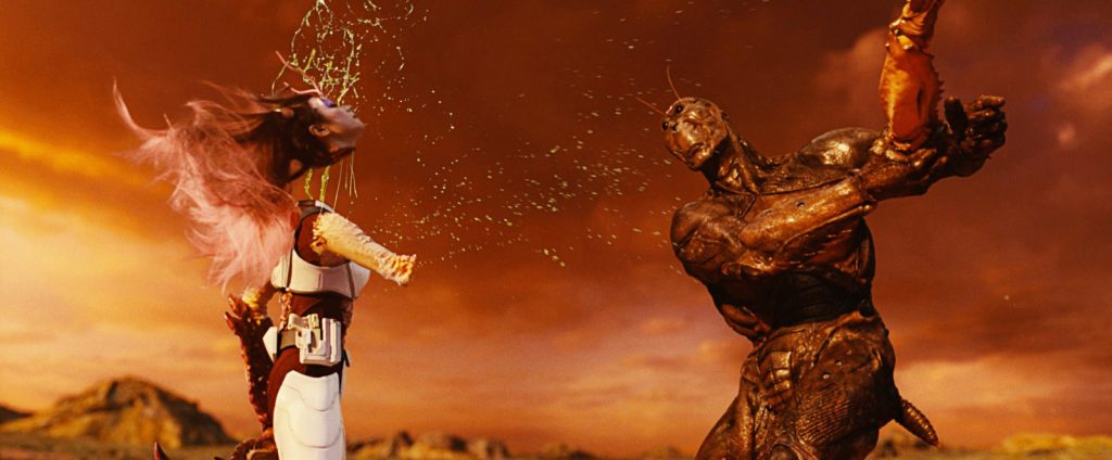 Les cafards déciment les membres de la mission Bugs2 dans un déluge de violence.