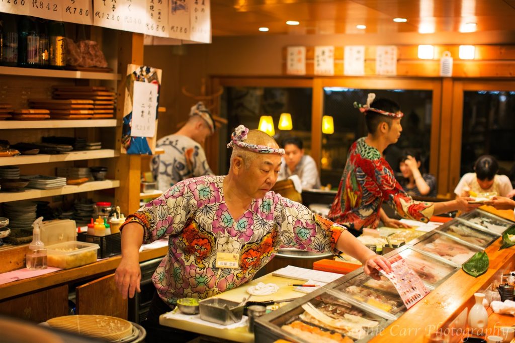 Chefs at Tetsu Sushi, Kyoto C
