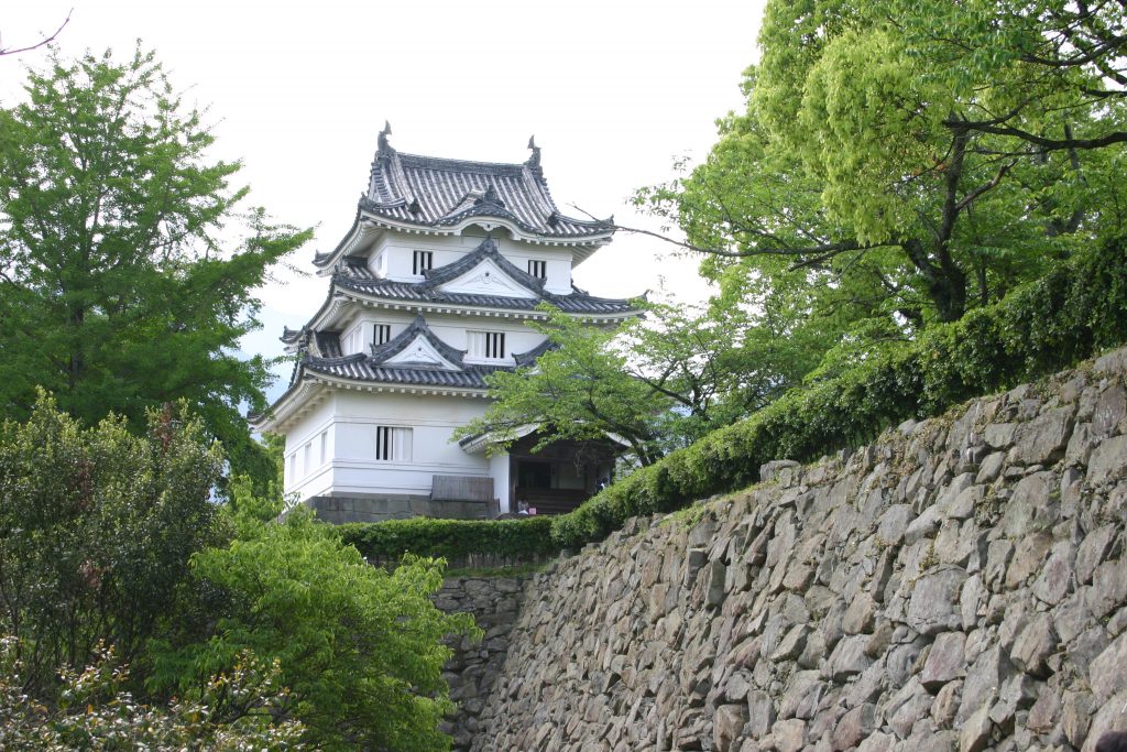 Le château d'Uwajima. Crédits: mapio.net
