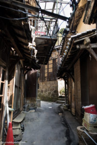 Shimotsui et ses petites ruelles étroites