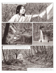 Geisha le jeu du shamisen : planche