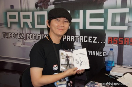 Tetsuya Tsutsui à Japan Expo - Photo Céline Maxant