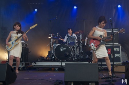 The 5.6.7.8's - Photo Céline Maxant