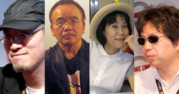 Nobuteru Yûki, Masao Maruyama, Yoko Kanno et Shin'ichiro Watanabe - © Wikicommons Nobuteru Yûki, Masao Maruyama, Yoko Kanno et Shin'ichiro Watanabe - © Wikicommons