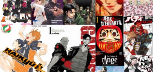 Selection Manga janvier