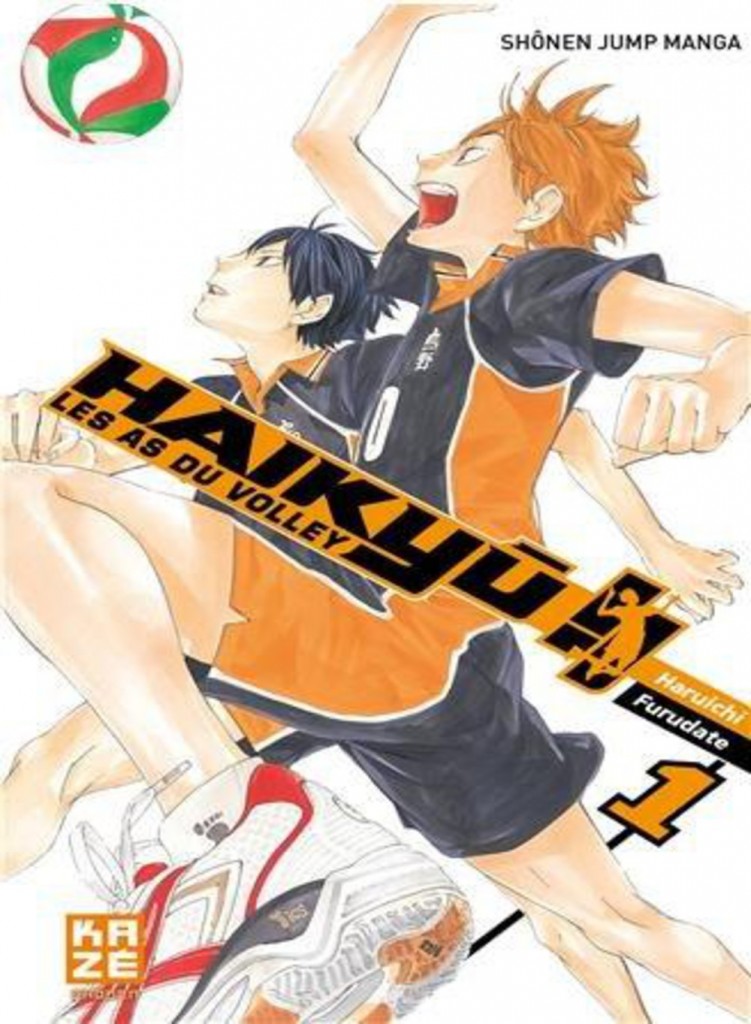 Couverture du tome 1 de Haikyu chez Kaze