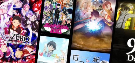 Mi saison japanime - 2016-08 Ete