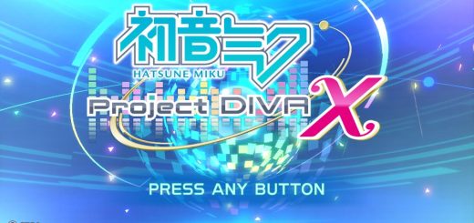 Project DIVA X écran titre