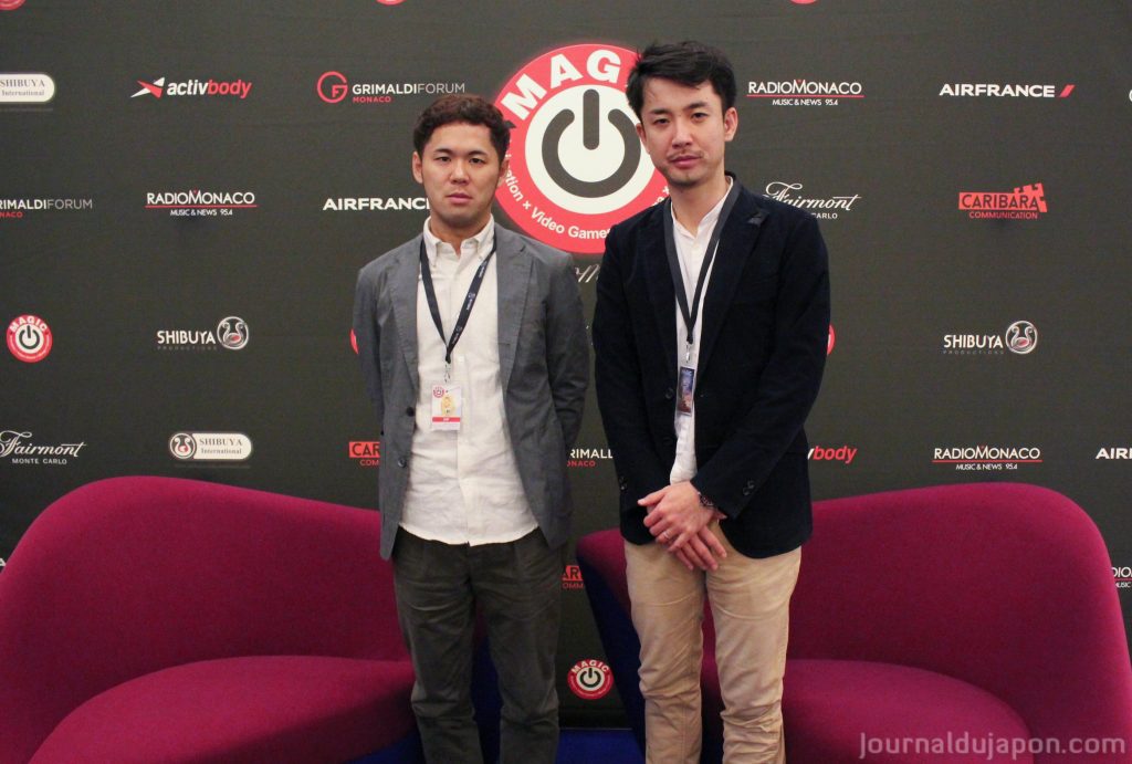 Shuhei HOSONO (à gauche, ci-dessous) et Shuntaro KOSUGE (à droite)