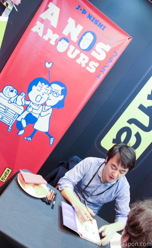 Jean-Paul Nishi Salon du Livre 2017-1992