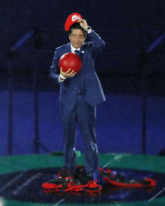 SHINZO ABE aux JO de RIO 2016
