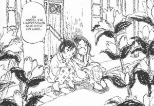 Dans un recoin de ce monde : manga, traits épais