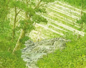 La forêt millénaire de Jirô Taniguchi : page intérieure