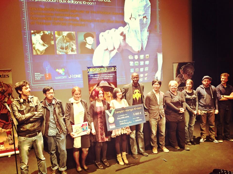 Yami Shin, les jurés et les lauréats du premier Tremplin Ki-oon