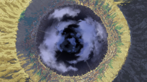 L'entrée de l'Abysse vue d'en haut ©Kinema citrus