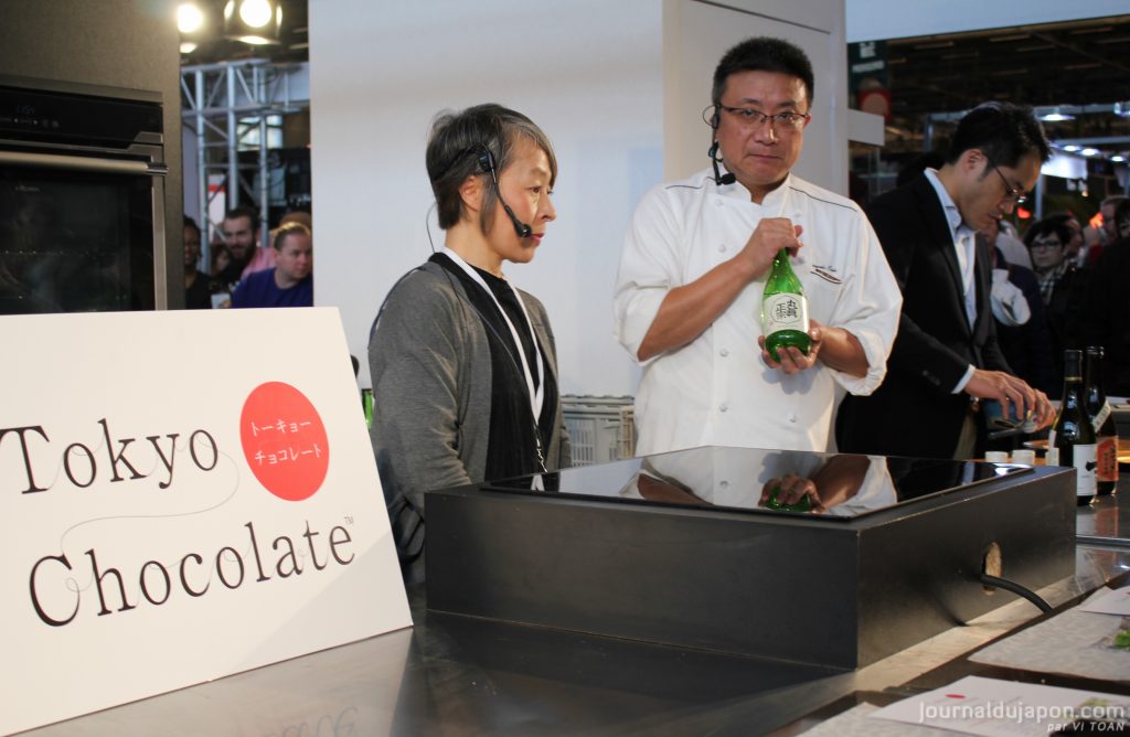 Conférence saké et chocolat au salon du chocolat de Paris 2017 ©Vi TOAN