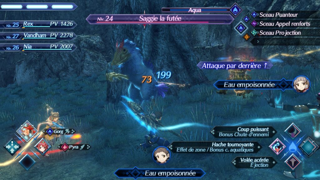 Combat pour un "named" - Xenoblade Chronicles 2 - Nintendo©