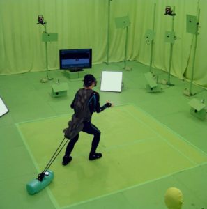 L'acteur Mansai NOMURA en train de jouer Shin Godzilla