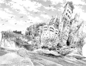 L'île © 2013 Abi Umeda / Akita Publishing Co