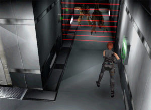 Capture d'écran de Dino Crisis.
