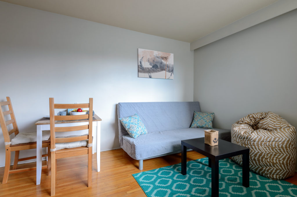 Les surfaces des appart-hôtels sont assez réduites mais ceux-ci sont parfaitement équipés.