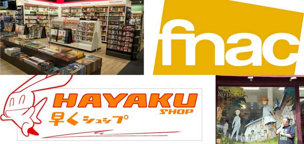 Librairies Manga 2018