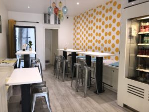 Intérieur du restaurant Mayya bar à crêpes