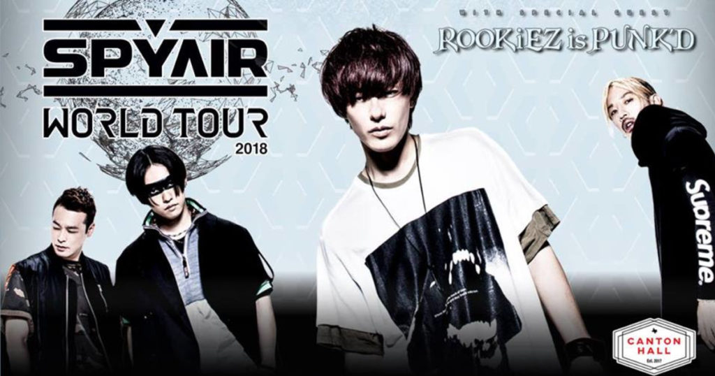 Spyair - Rookiez - Paris 2018