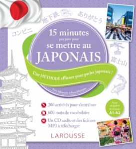 15 minutes par jour pour se mettre au japonais : couverture