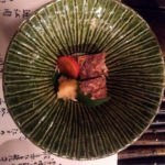 un repas de boeuf de Ômi.