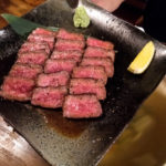 un repas de boeuf de Ômi.