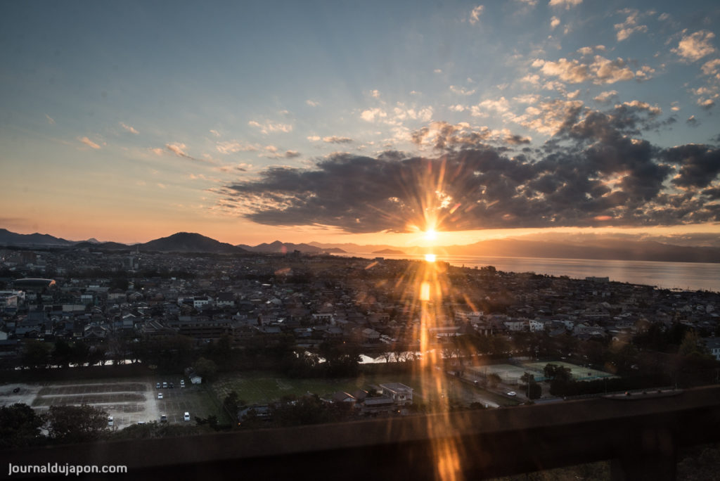 La vue du dernier étage du donjon
