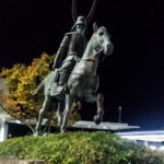 Statue de Ii Naotaka à Hikone.