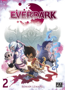 Couverture du tome 2 de Everdark chez Pika