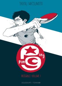 Couverture du tome 1 de Ping Pong éd prestige chez Delcourt/Tonkam