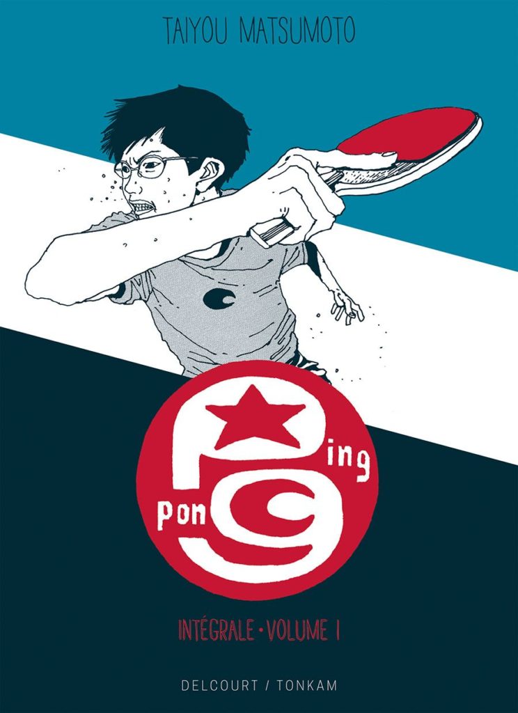 Couverture du tome 1 de Ping Pong éd prestige chez Delcourt/Tonkam