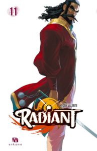 Couverture du tome 1 de Radiant chez Ankama